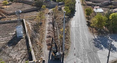 Konya Büyükşehir Çumra'ya yeni bir su şebeke hattı daha kazandırıyor