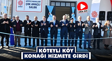 Köteyli Köy Konağı Hizmete Girdi