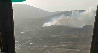 Lodos, söndürme çalışmalarını olumsuz etkiliyor