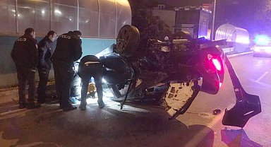 Otomobil takla attı, 13 yaşındaki kız hayatını kaybetti