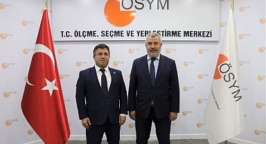 Rektör Oğurlu’dan ÖSYM Başkanı Ersoy’a Ziyaret