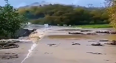 Yağışlar Gönen Barajı'nı Doldurdu