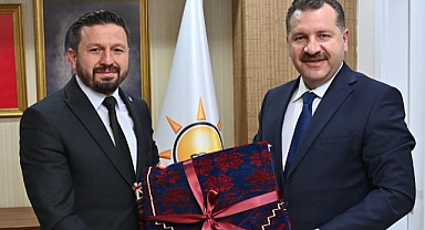 Yücel Yılmaz'dan Mehmet Aydemir'e Hayırlı Olsun Ziyareti