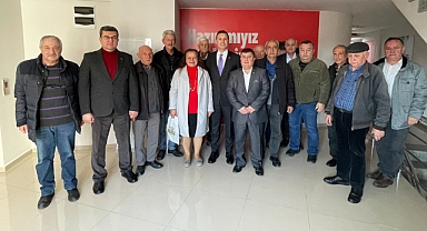 Ahmet Akın’a Demokrat Partililerden Destek Ziyareti