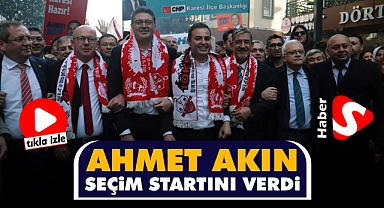 Ahmet Akın Seçim Startını Verdi 