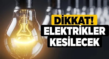 Altıeylül Elektrik kesintisi yaşanacak, işte detaylar