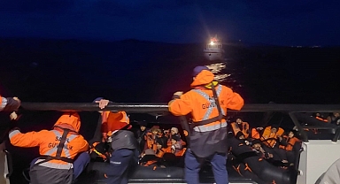 Ayvalık’ta 45 Mülteci Yakalandı !