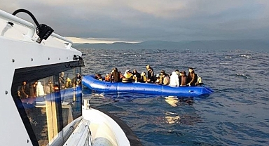 Ayvalık’ta 91 Göçmen Yakalandı