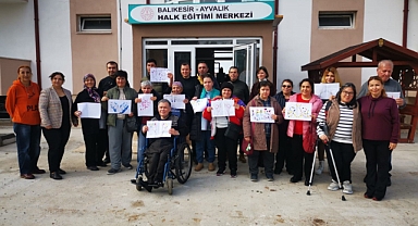 Ayvalıklı Engelliler AHEM’de 