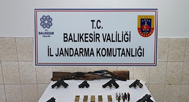 Balıkesir’de silah ticaretine operasyon