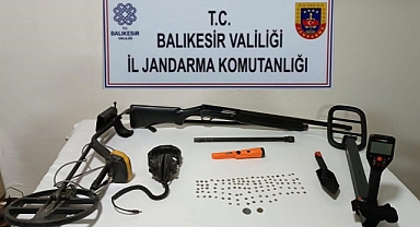 Balıkesir'de Tarihi Eser Operasyonunda Suç Üstü !