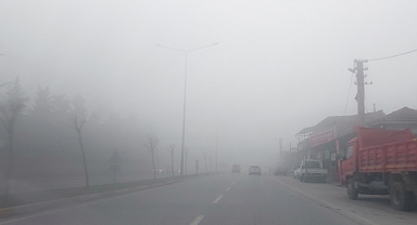 Balıkesir'de Yoğun Sis