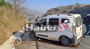 Balıkesir Edremit Yolunda Kaza