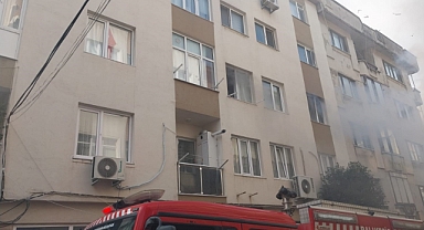 Bandırma’da Apartman Dairesinde Yangın