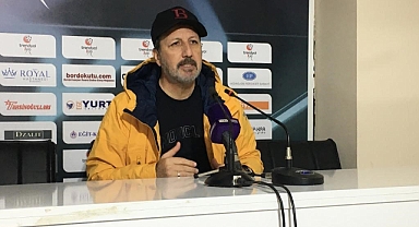 Bandırmaspor Teknik Direktörü Taner Taşkın: Taraftarımızdan Özür Diliyorum