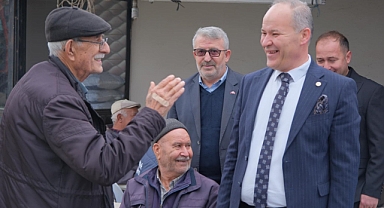 Başkan Niyazi Tunç Kepsut'ta Vatandaşlarla Bir Araya Geldi