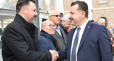 Başkan Yılmaz’dan Ahmet Namlı’ya Tebrik