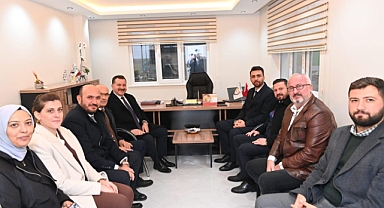 Başkan Yılmaz’ın Manyas Temasları