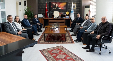 BAÜN Rektörü Yücel Oğurlu’dan, BANÜ Rektörü İsmail Boz’a Ziyaret