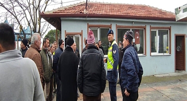 Bigadiç’te Jandarmadan Trafik Denetim ve Eğitimleri