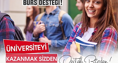 Burhaniye Belediyesi’nden öğrencilere burs desteği