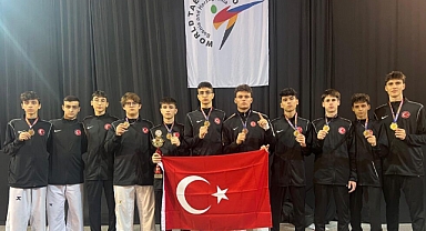 Burhaniyeli Tekvandocu Balkan Üçüncüsü Oldu   