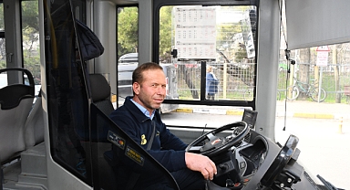 Büyükşehir'in şoföründen örnek davranış