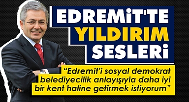 Edremit'te Yıldırım Sesleri