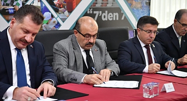 “Gençlik ve Spor Faaliyetlerinde Kurumlar Arası İş Birliği Protokolleri” İmzalandı
