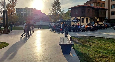 Hava güzel olunca sokaklar doldu taştı