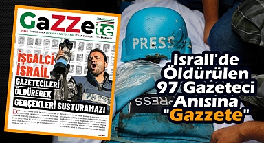 İsrail'de Öldürülen 97 Gazeteci Anısına 
