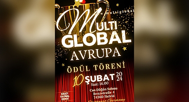 Multi Global Başarı Ödülleri 10 Şubat'ta Almanya'da Sahiplerini Bulacak