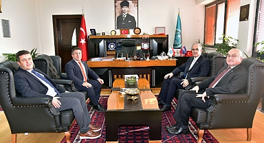 Rektör Oğurlu’ya Mevkidaş Ziyareti