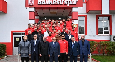 Vali Ustaoğlu’ndan, Balıkesirspor’a Ziyaret