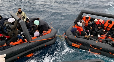 Ayvalık’ta 38 Göçmen Kurtarıldı