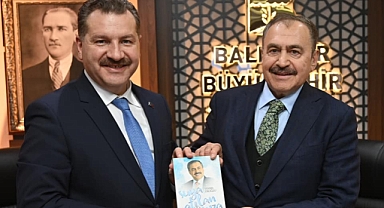 Bakan Veysel Eroğlu Yücel Başkan'a Ziyarete Geldi