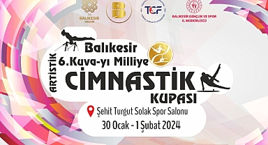 Balıkesir'de Kuva-yı Milliye Cimnastik Kupası Düzenlenecek