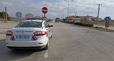 Balıkesir’de Radarla Hız ve Alkol Denetimi