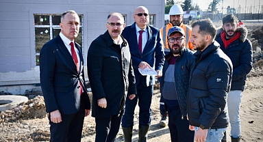 Bandırma Yurt İnşaatında İncelemeler