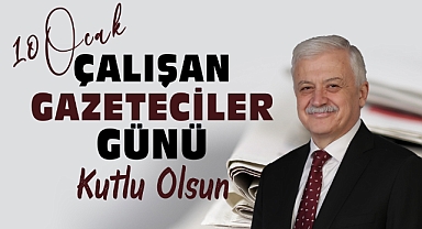 Başkan Deveciler'den Gazeteciler Günü Mesajı