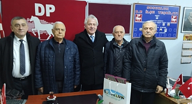 Başkan Güney'den Demokrat Partisine Ziyaret   