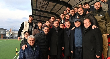 Başkan Yılmaz Amatör Futbol Heyecanına Ortak Oldu