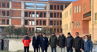 Bigadiç Belediye Hizmet Binası'nda Çalışmalar Hızla İlerliyor