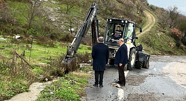 Bigadiç’te Kuvvetli Yağış