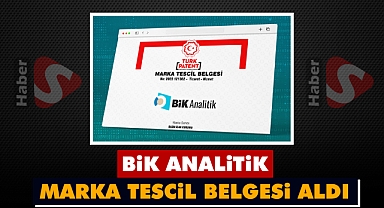 Bik Analitik Marka Tescil Belgesi Aldı