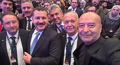 Dursunbey Belediye Başkanı Ramazan Bahçavan, Yılmaz'ı Tebrik Etti