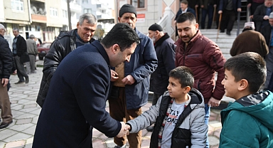 Hasan Avcı Cuma Namazında Vatandaşarlarla Buluştu