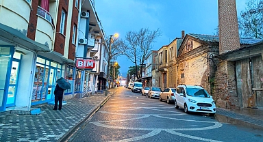 Havran’da Sağanak Yağış