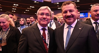 İvrindi Belediye Başkanı Yusuf Cengiz, Yılmaz'ı Tebrik Etti