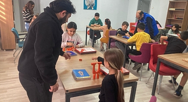 Savaştepe’de Öğrenciler Yarıyıl Tatilinde Akıl ve Zeka Oyunlarıyla Keyifli Zaman Geçirdi